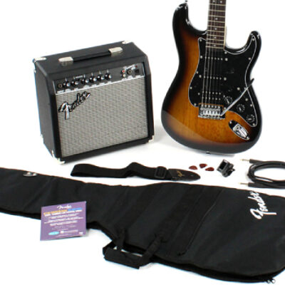 پکیج گیتار الکتریک فندر SQUIER BULLET STRATOCASTER