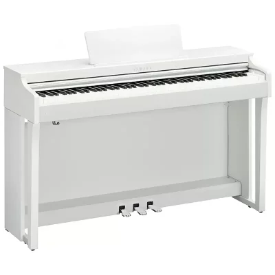 پیانو یاماها clp635 سفید از نزدیک