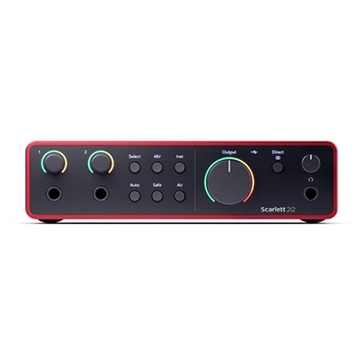 کارت صدا Focusrite Scarlett 2i2 4th Gen