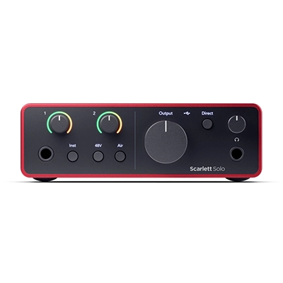 کارت صدا Focusrite Scarlett Solo 4th Gen